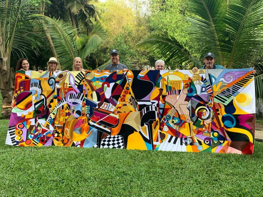 $5.5 MILLION SUPPORT TO EXHIBITION WORKS BY AFRICAN ARTISTS